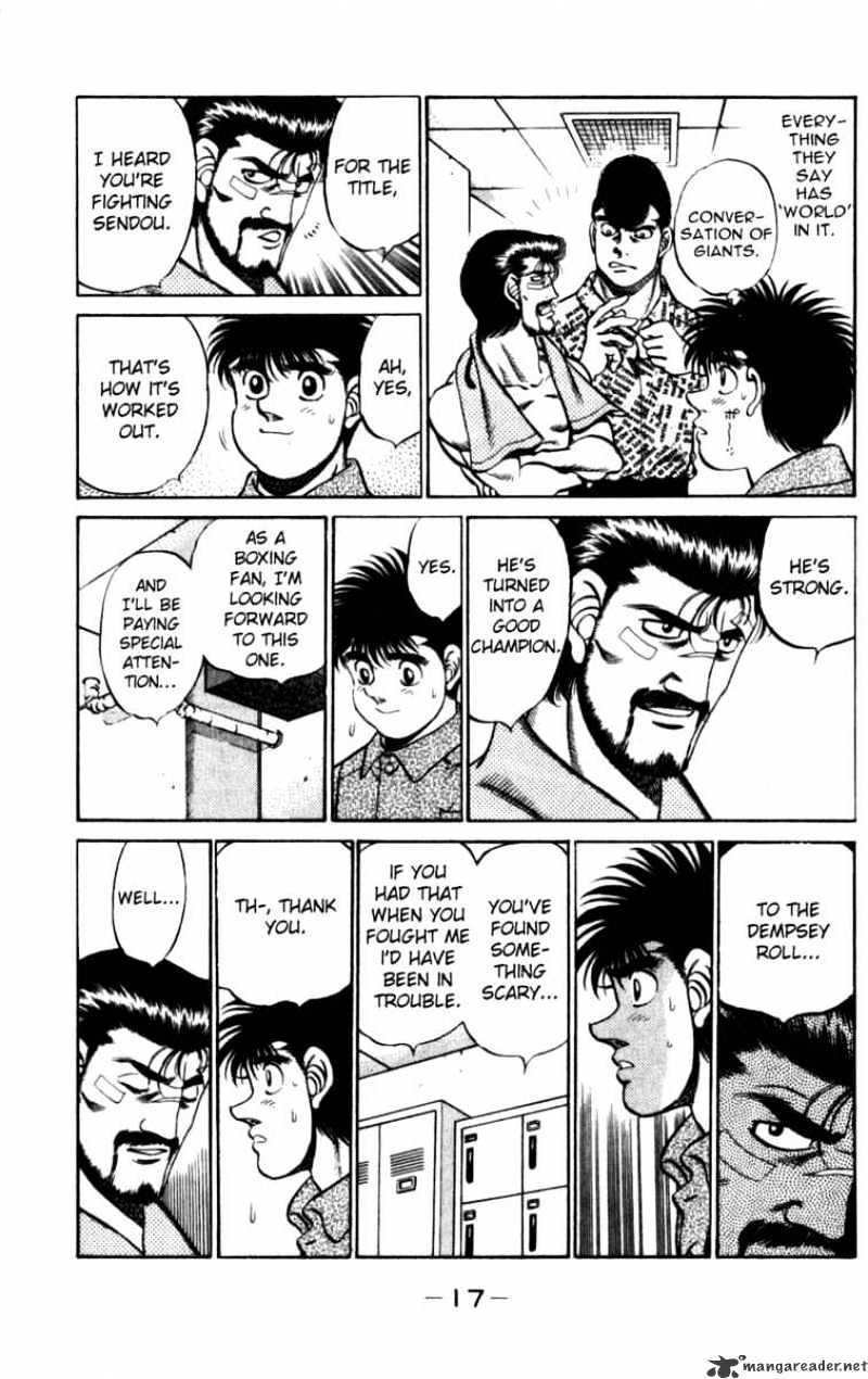 Hajime no Ippo: Fighting Spirit, Chapter 224 image 18